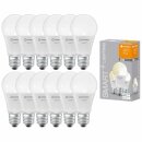 12 x Ledvance LED Smart+ Birne A60 9W = 60W E27 matt 806lm warmweiß 2700K Dimmbar App Google Alexa WiFi