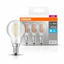 30 x Osram LED Filament Leuchtmittel Tropfen 4W = 40W E14...