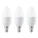 12 x Ledvance LED Smart+ Kerze 4,9W = 40W E14 matt 470lm warmweiß 2700K Dimmbar App Google Alexa WiFi