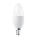 12 x Ledvance LED Smart+ Kerze 4,9W = 40W E14 matt 470lm warmweiß 2700K Dimmbar App Google Alexa WiFi