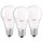 3 x Osram LED Leuchtmittel A60 Birnen 10W = 75W E27 matt 1055lm warmweiß 2700K 200°