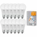 12 x Ledvance LED Smart+ Birne A60 9,5W = 75W E27 matt...