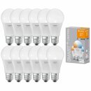 12 x Ledvance LED Smart+ Birne A60 9,5W = 75W E27 matt...