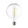 Müller-Licht LED Filament Leuchtmittel G125 Retro Globe 7W = 60W E27 klar 806lm warmweiß 2700K Ra>90