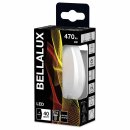 6 x Bellalux LED Filament Leuchtmittel Kerzenform 4W = 40W E14 matt 470lm warmweiß 2700K