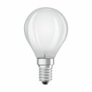 10 x Bellalux LED Filament Leuchtmittel Tropfen 4W = 40W E14 matt 470lm 827 warmweiß 2700K