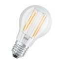 10 x Radium LED Filament Leuchtmittel A60 Birnenform 7,5W = 75W E27 klar 1055lm warmweiß 2700K