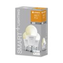 12 x Ledvance LED Smart+ Birne A60 9,5W = 75W E27 matt 1055lm warmweiß 2700K dimmbar App Google & Alexa Wifi