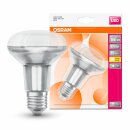 10 x Osram LED Star Leuchtmittel Glas Reflektor R80 9,1W...