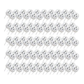 100 x GU10 Fassung Keramik Lampenfassung LED Halogen mit Kabel