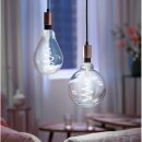 WiZ Smart LED Filament A160 BigDrop 6,5W = 25W E27 Gold 390lm CCT 2000K-5000K dimmbar App Google Alexa WiFi