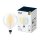 WiZ Smart LED Filament G200 Globe 6,5W = 40W E27 klar 470lm CCT 2700K-6500K dimmbar App Google Alexa WiFi