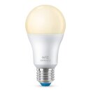 WiZ Smart LED A60 Birnenform 8W = 60W E27 matt 806lm warmweiß 2700K dimmbar App Google Alexa WiFi