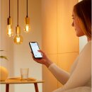 WiZ Smart LED G95 Globe 11W = 75W E27 matt 1055lm CCT 2700K-6500K dimmbar App Google Alexa WiFi