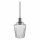 Ledvance Vintage 1906 Pendelleuchte Carved Pendant Jar Rauchglas Ø10cm max. 40W E27 kürzbar