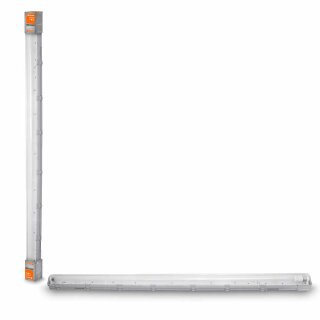 Ledvance LED Feuchtraumleuchte Submarine Grau IP65 156cm 19W G13 2200lm Neutralweiß 4000K