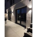 Ledvance LED Außenleuchte Wandlampe Endura Style Updown Dunkelgrau IP44 12W 700lm warmweiß 3000K