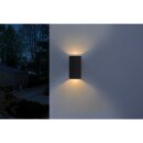 Ledvance LED Außenleuchte Wandlampe Endura Style Updown Dunkelgrau IP44 12W 700lm warmweiß 3000K