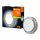 Ledvance LED Außenwandleuchte Deckenlampe Endura Style Disc Stahl IP44 8W 370lm warmweiß 3000K