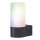 Ledvance LED Smart+ Außenwandleuchte Pipe Dunkelgrau IP44 10W 380lm RGBW 3000K Dimmbar App Google Alexa WiFi