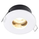 Ledvance LED Einbaustrahler Downlight Twistlock Weiß IP65 4,3W GU10 350lm Warmweiß 2700K Ra>90