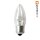 1 x Glühbirne Kerze 60W E27 klar Glühlampe 60 Watt Glühbirnen Glühkerzen
