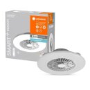 Ledvance LED Smart+ Deckenleuchte Ventilator Ø58cm 68W 3000lm CCT 2700K-6500K Dimmbar App WiFi & Fernbedienung