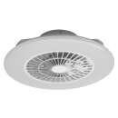 Ledvance LED Smart+ Deckenleuchte Ventilator Ø58cm 68W 3000lm CCT 2700K-6500K Dimmbar App WiFi & Fernbedienung