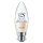 Philips LED Leuchtmittel Kerze 6W = 60W B22d klar 470lm WarmGlow 2200K-2700K DIMMBAR