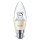 Philips LED Leuchtmittel Kerze 6W = 60W B22d klar 470lm WarmGlow 2200K-2700K DIMMBAR