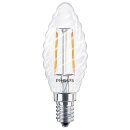 Philips LED Filament Leuchtmittel Kerze gedreht 2,5W =...