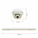 Spectrum LED Feuchtraumleuchte Limea Gigant 150cm IP65 75W 13.000lm Neutralweiß 4000K 120°