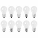 10 x Leuci Glühbirnen Birnenform A55 40W E27 Opal...