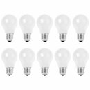 10 x Leuci Glühbirnen Birnenform A55 40W E27 Opal Matt Glühlampe 40 Watt warmweiß dimmbar