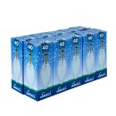 10 x Leuci Glühbirne Kerze 40W E14 opal...