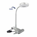 Müller-Licht LED Klemmleuchte silber flexibel 3,5W...