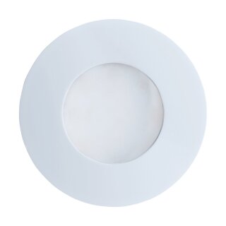 Eglo LED Einbauleuchte Margo Weiß rund Ø8,4cm IP65 5W GU10 350lm warmweiß 3000K