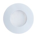 Eglo LED Einbauleuchte Margo Weiß rund Ø8,4cm IP65 5W GU10 350lm warmweiß 3000K