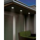 Eglo LED Einbauleuchte Edelstahl rund Ø8,4cm IP65 5W GU10 350lm warmweiß 3000K