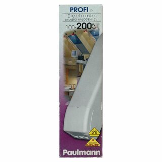 Paulmann Halogen Trafo Profi Electronic 100-200W 230/12V 200VA