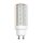LED Leuchtmittel Röhre 4W = 35W GU10 klar 400lm warmweiß 3000K 4-Stufen-Dimmbar