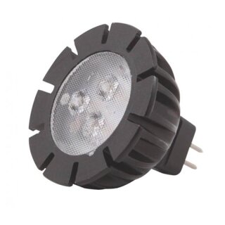 LED MR16 Reflektor Schwarz 3W GU5,3 12V 190lm warmweiß 3000K 30°