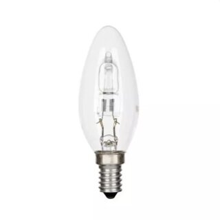 General Electric Halogen Leuchtmittel Kerze 30W = 40W E14 klar 405lm warmweiß 2800K dimmbar