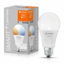 4 x Ledvance LED Smart+ Leuchtmittel Birne A75 14W = 100W E27 matt 1521lm Tunable White 2700K-6500K Dimmbar App Google Alexa WiFi