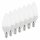 7 x Müller-Licht LED Leuchtmittel Kerze 5,5W = 40W E14 matt 470lm warmweiß 2700K DIMMBAR
