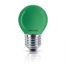 Philips Tropfen Glühbirne 15 Watt E27 grün...