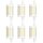 6 x Müller-Licht LED Leuchtmittel Stab 78mm 8W = 75W R7s 1055lm warmweiß 2700K DIMMBAR