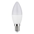 Paulmann Smart LED C35 Kerze 5,5W = 35W E14 matt 400lm warmweiß 2700K Dimmbar Alexa, Google ZigBee