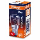 10 x Osram Glühbirne Special Oven 15W E14 klar S22 300° Backofen