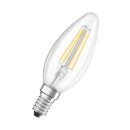 Osram LED Filament Leuchtmittel Kerze 5W = 40W E14 klar 470lm warmweiß 2700K DIMMBAR